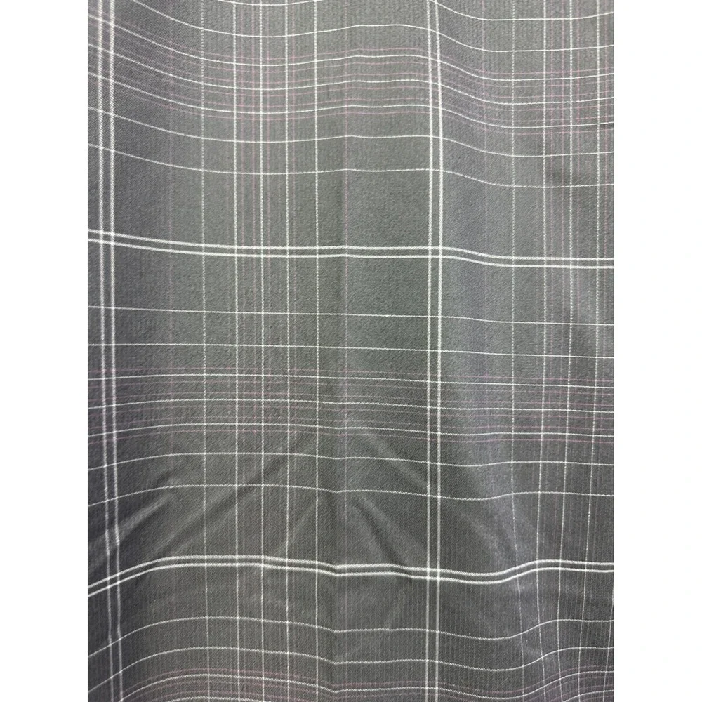 Adidas Golf Edwin Watts Men's Plaid Trousers Grey Pink Windowpane Check Pants 36
